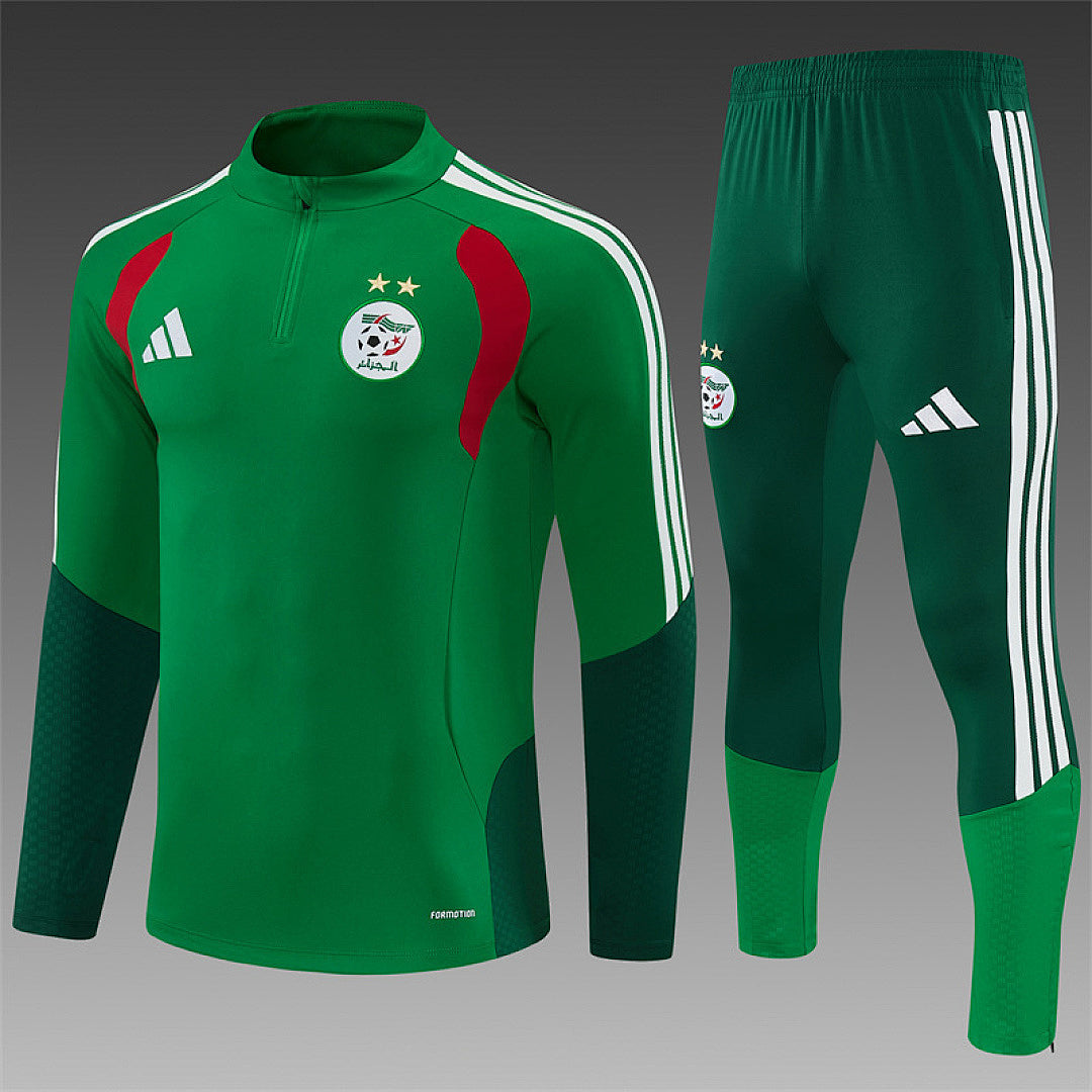 2026 FIFA World Cup Algeria Half zip training suit set