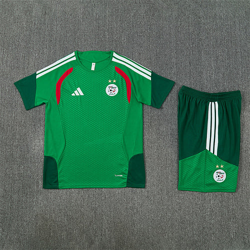2026 FIFA World Cup Algeria Training clothes suit Short sleeve Fan version