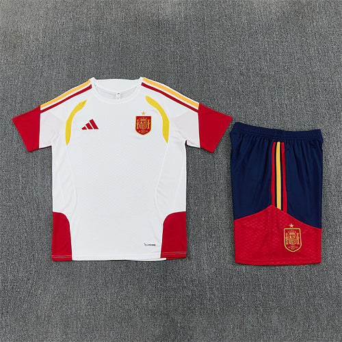 2026 FIFA World Cup Spain Training clothes suit Short sleeve Fan version