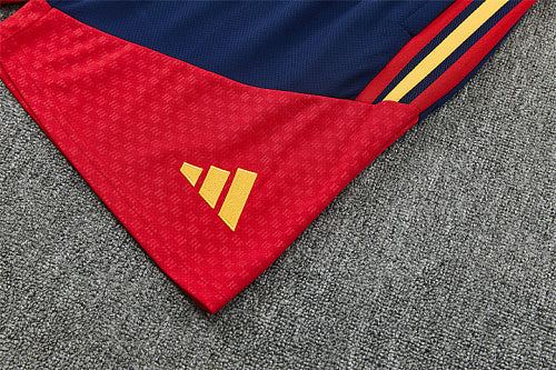 2026 FIFA World Cup Spain Training clothes suit Short sleeve Fan version