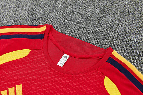 2026 FIFA World Cup Spain Training clothes suit Short sleeve Fan version