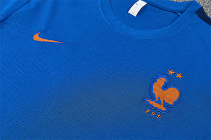2026 FIFA World Cup France Training clothes suit Short sleeve Fan version