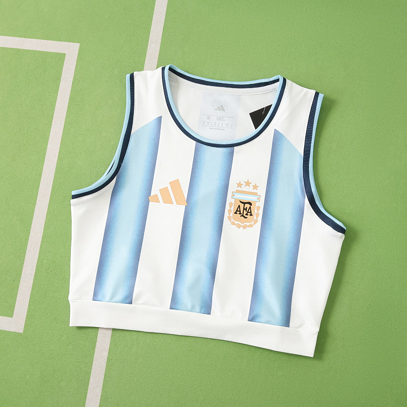 2026 FIFA World Cup Argentina Cropped Jersey vest