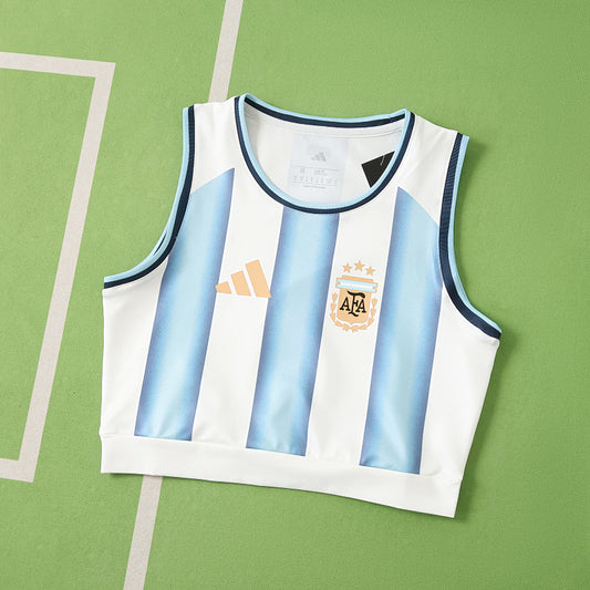 2026 FIFA World Cup Argentina Cropped Jersey vest