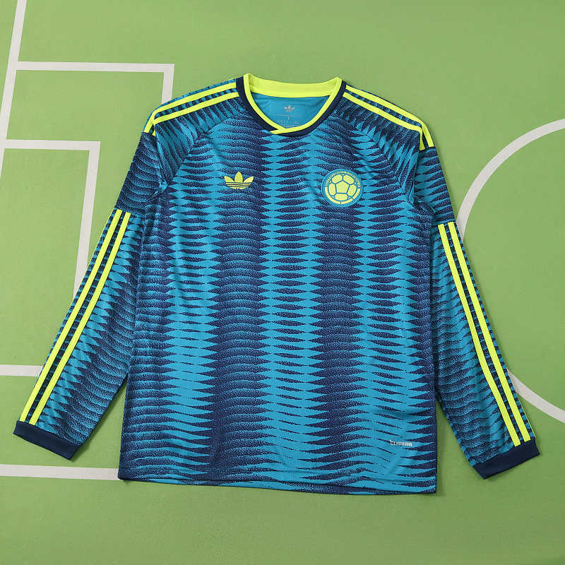 2026 FIFA World Cup Colombia away Long sleeve Fan version