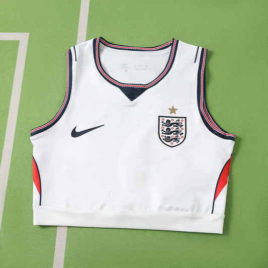 2026 FIFA World Cup England home Cropped Jersey vest
