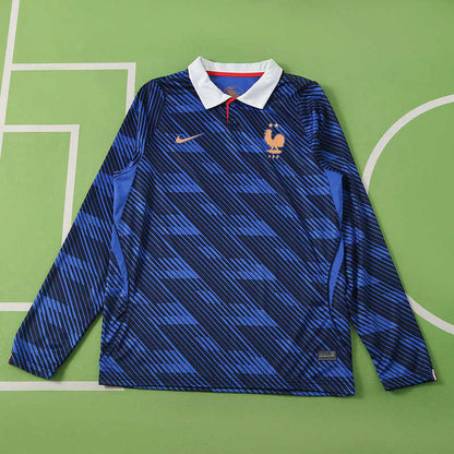 2026 FIFA World Cup France home Long sleeve Fan version
