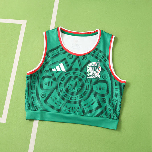 2026 FIFA World Cup Mexico Cropped Jersey vest