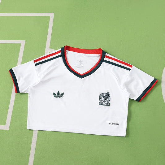 2026 FIFA World Cup Mexico away Cropped Jersey