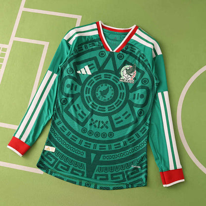 2026 FIFA World Cup Mexico home Long sleeve Player version