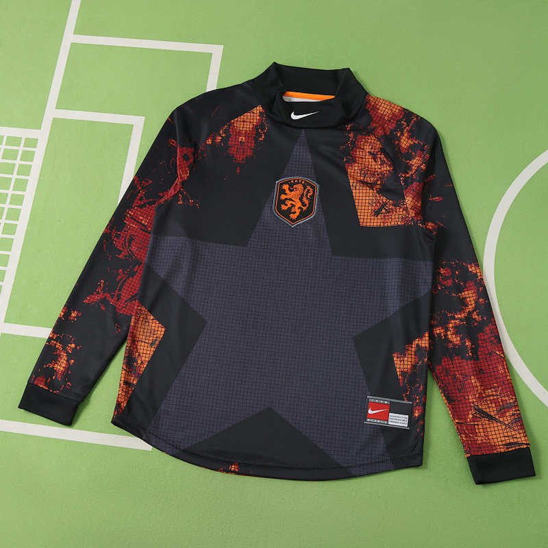 2026 Netherlands Hollywood Keeper Long sleeve Fan version