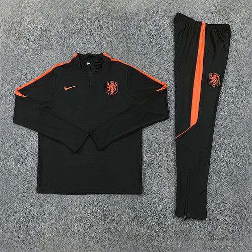 2026 FIFA World Cup Netherlands Half zip training suit set