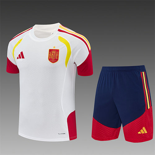 2026 FIFA World Cup Spain Training clothes suit Short sleeve Fan version