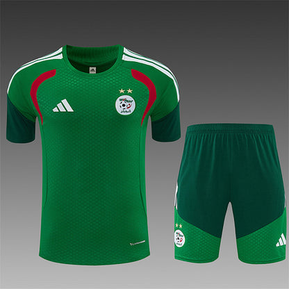 2026 FIFA World Cup Algeria Training clothes suit Short sleeve Fan version