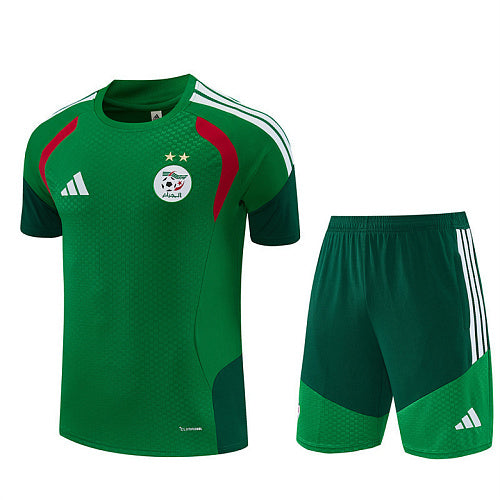 2026 FIFA World Cup Algeria Training clothes suit Short sleeve Fan version