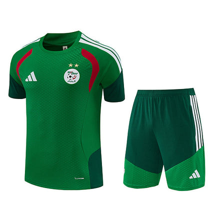 2026 FIFA World Cup Algeria Training clothes suit Short sleeve Fan version