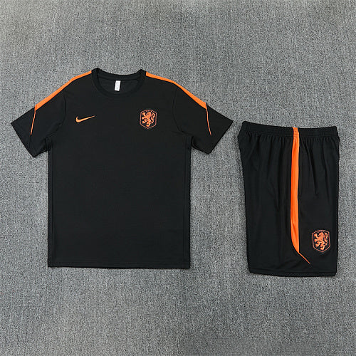 2026 FIFA World Cup Netherlands Training clothes suit Short sleeve Fan version