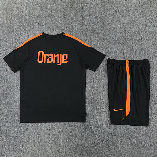 2026 FIFA World Cup Netherlands Training clothes suit Short sleeve Fan version