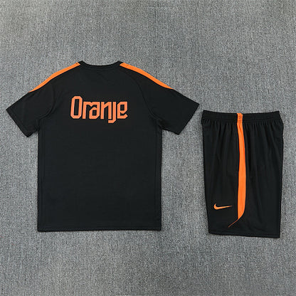 2026 FIFA World Cup Netherlands Training clothes suit Short sleeve Fan version