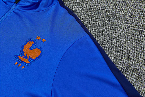 2026 FIFA World Cup France Half zip training suit set