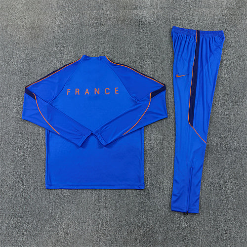 2026 FIFA World Cup France Half zip training suit set