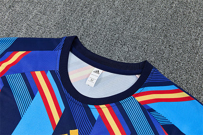 2026 FIFA World Cup Spain Training clothes suit Short sleeve Fan version