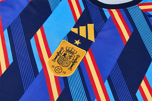 2026 FIFA World Cup Spain Training clothes suit Short sleeve Fan version