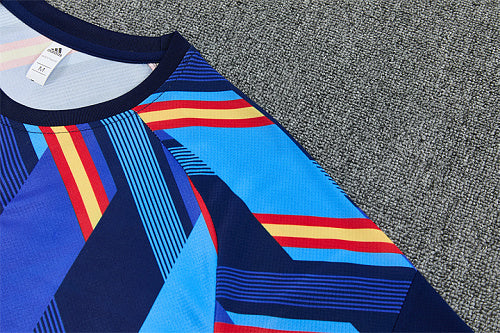 2026 FIFA World Cup Spain Training clothes suit Short sleeve Fan version