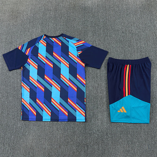 2026 FIFA World Cup Spain Training clothes suit Short sleeve Fan version