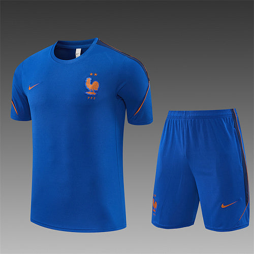 2026 FIFA World Cup France Training clothes suit Short sleeve Fan version