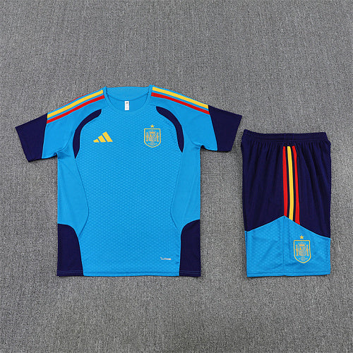 2026 FIFA World Cup Spain Training clothes suit Short sleeve Fan version