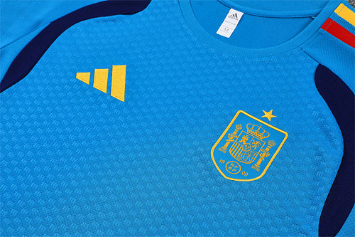2026 FIFA World Cup Spain Training clothes suit Short sleeve Fan version