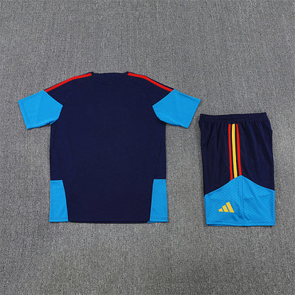 2026 FIFA World Cup Spain Training clothes suit Short sleeve Fan version