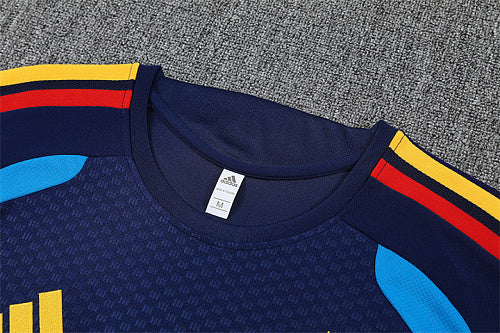 2026 FIFA World Cup Spain Training clothes suit Short sleeve Fan version