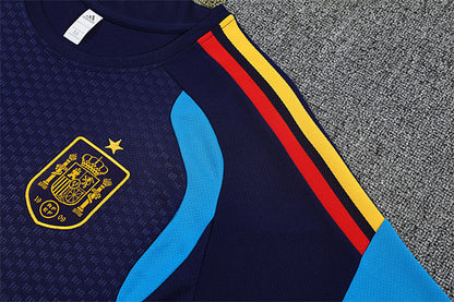 2026 FIFA World Cup Spain Training clothes suit Short sleeve Fan version