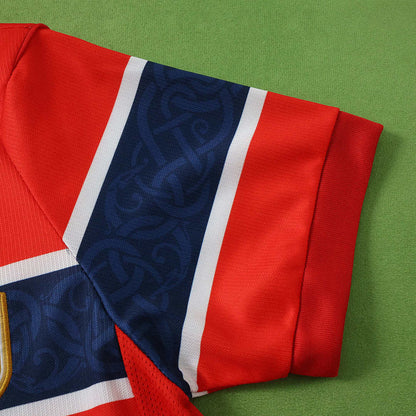 2026 FIFA World Cup Norway home Kids kit