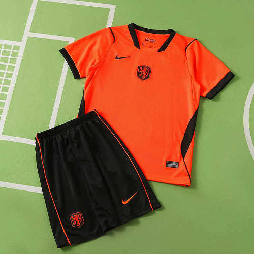 2026 FIFA World Cup Netherlands home Kids kit