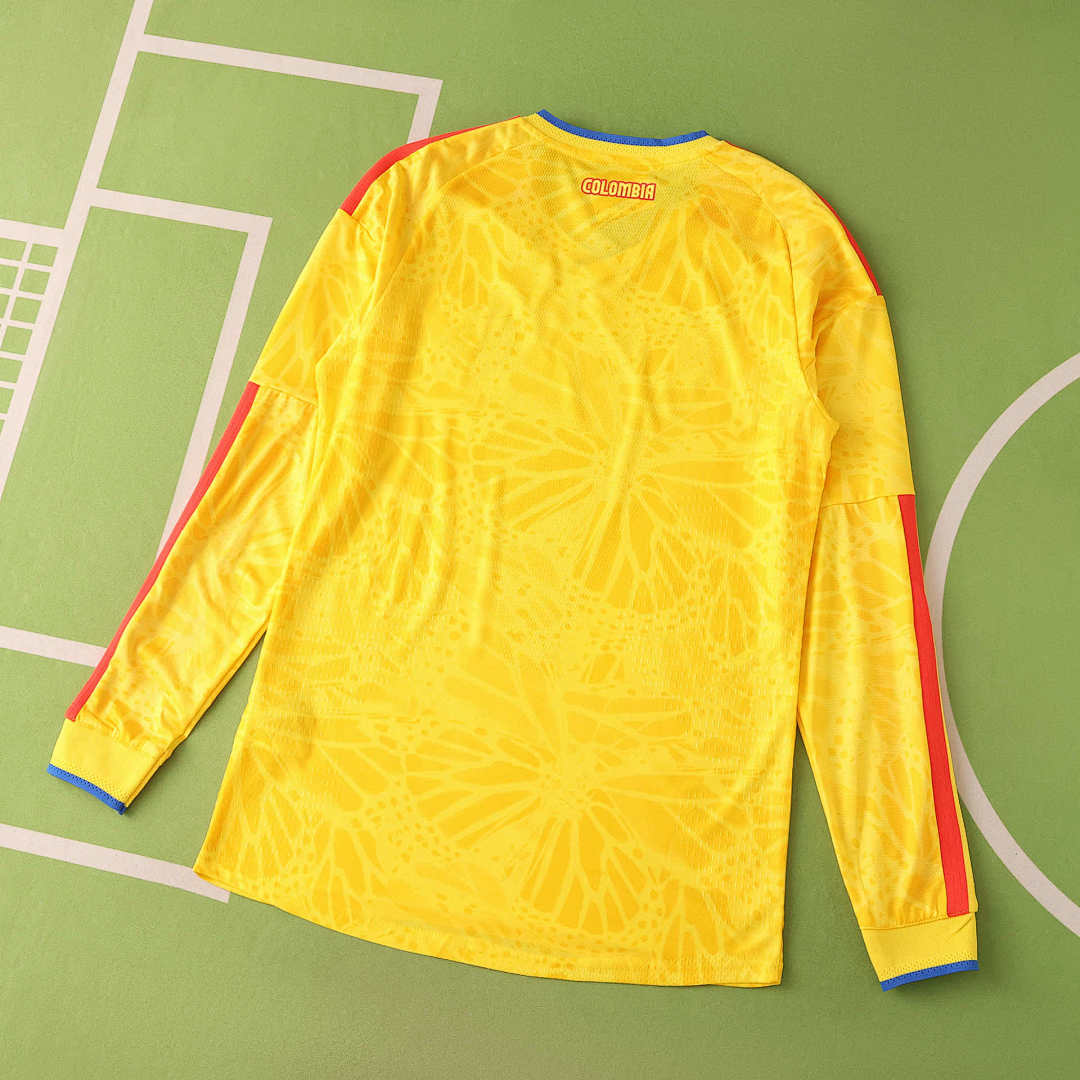 2026 FIFA World Cup Colombia home Long sleeve Player version