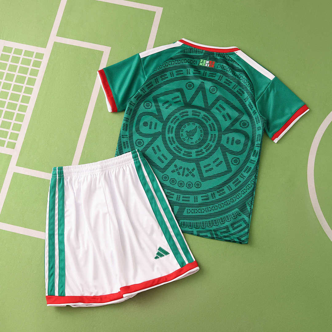 2026 FIFA World Cup Mexico home Kids kit