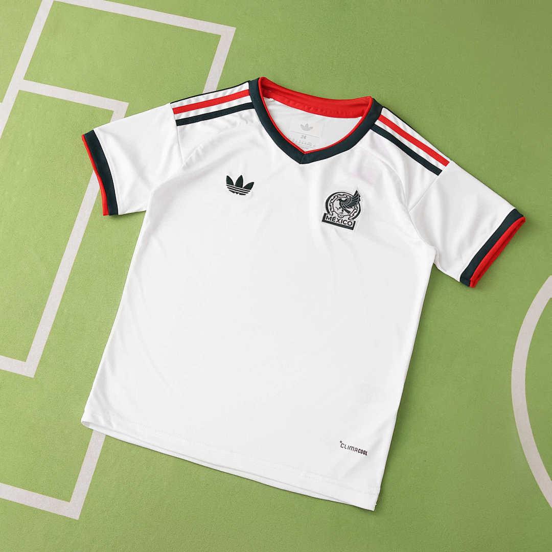 2026 FIFA World Cup Mexico away Kids kit