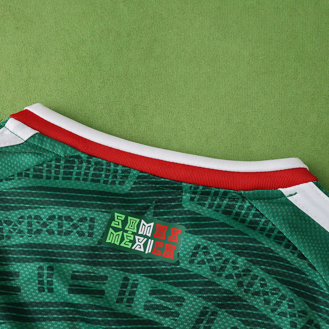 2026 FIFA World Cup Mexico home Kids kit