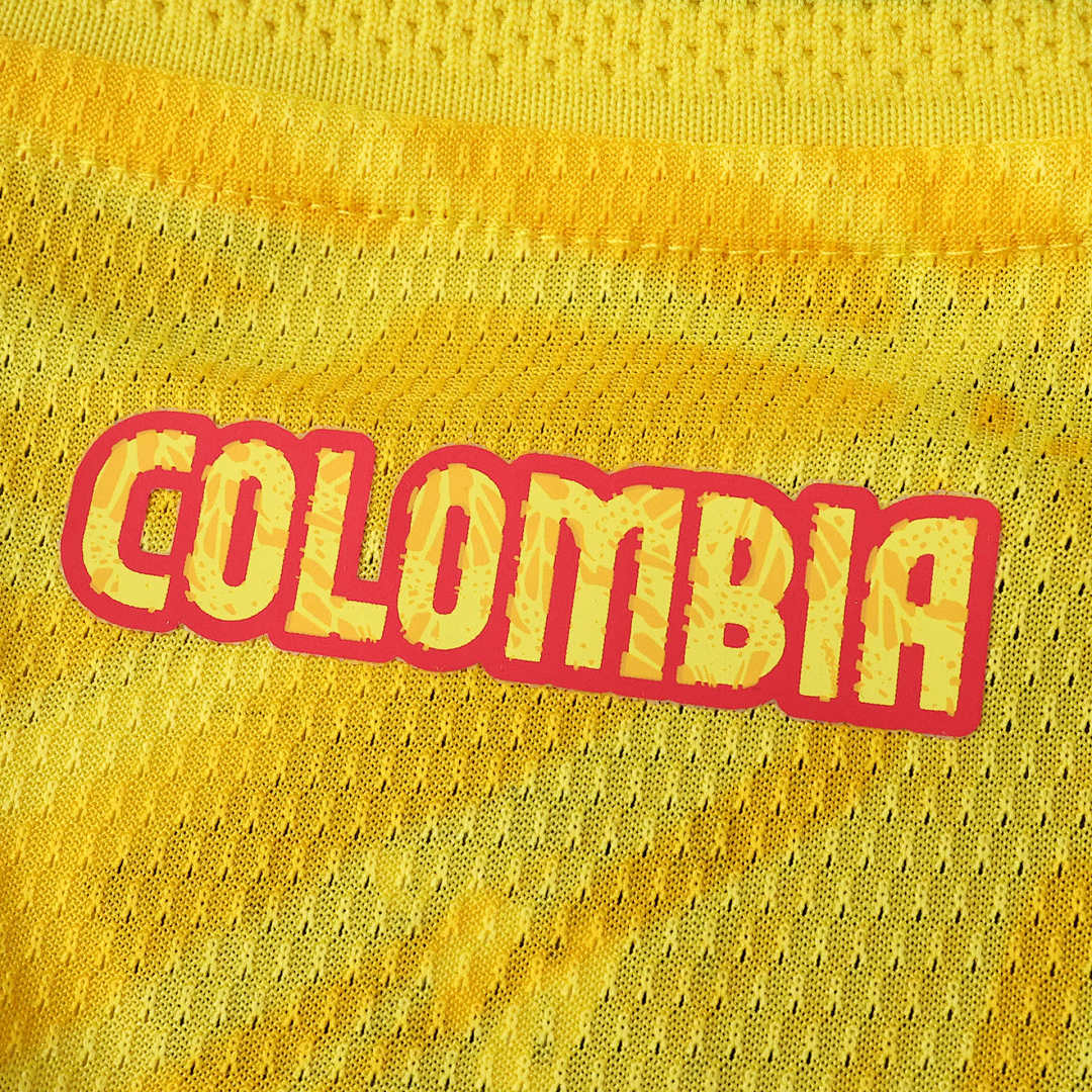2026 FIFA World Cup Colombia home Long sleeve Player version