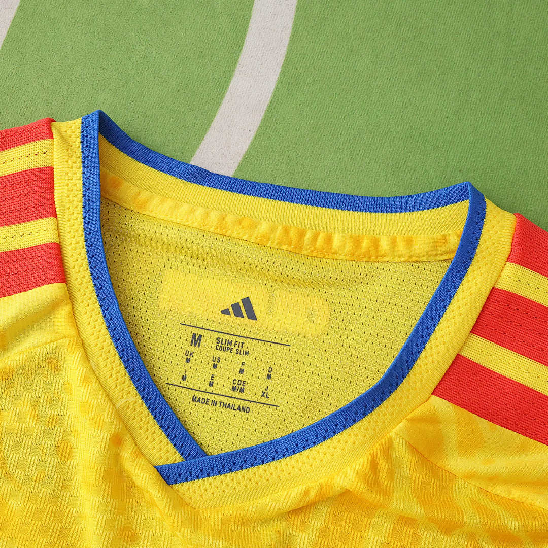 2026 FIFA World Cup Colombia home Long sleeve Player version