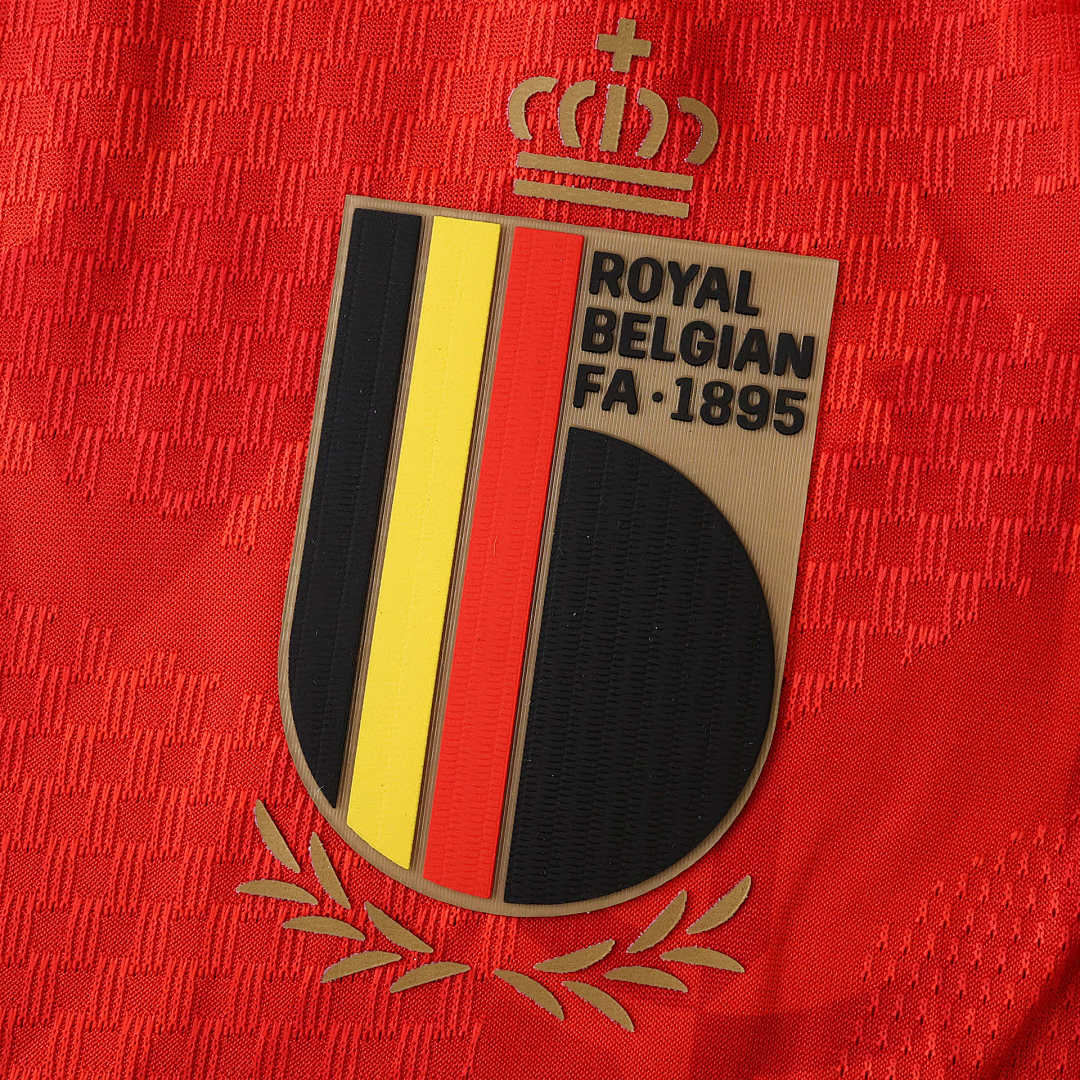 2026 FIFA World Cup Belgium home Long sleeve Player version