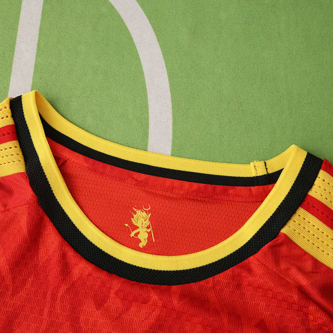 2026 FIFA World Cup Belgium home Long sleeve Player version