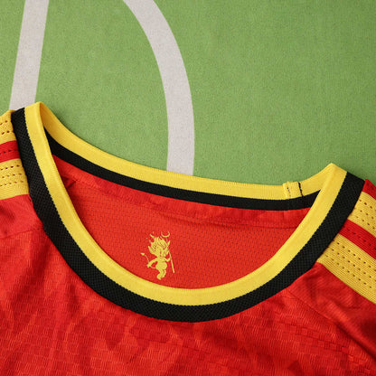 2026 FIFA World Cup Belgium home Long sleeve Player version