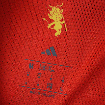 2026 FIFA World Cup Belgium home Long sleeve Player version