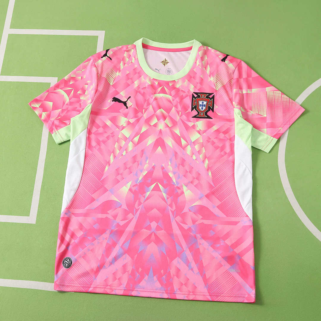 2026 FIFA World Cup Portugal pink goalkeeper Fan version