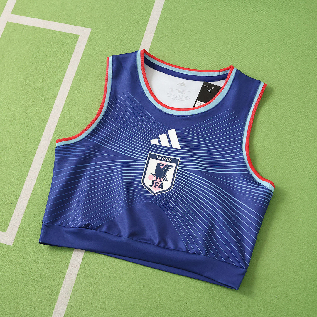 2026 World Cup Japan Home Cropped Jersey vest