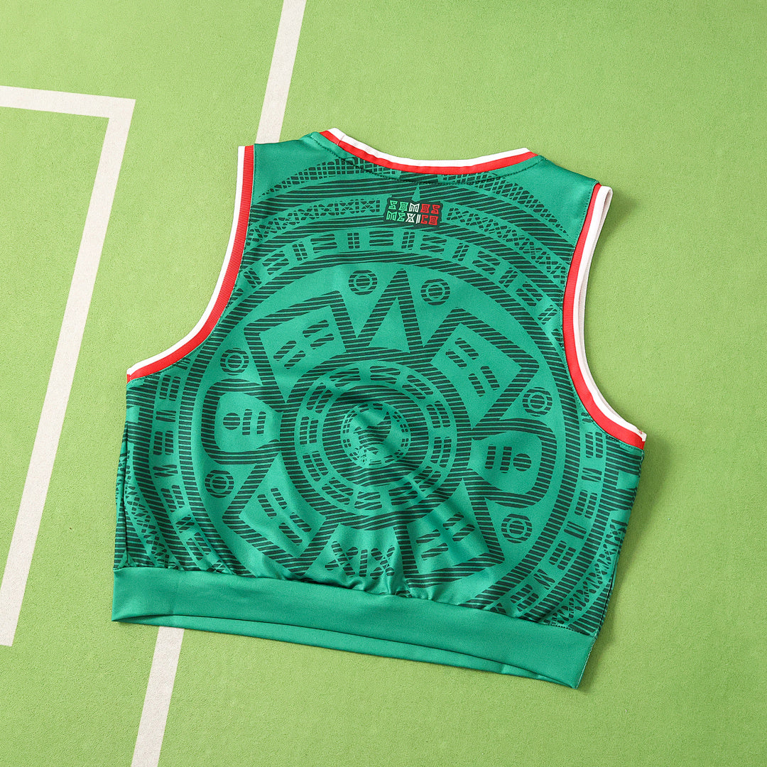 2026 FIFA World Cup Mexico Cropped Jersey vest